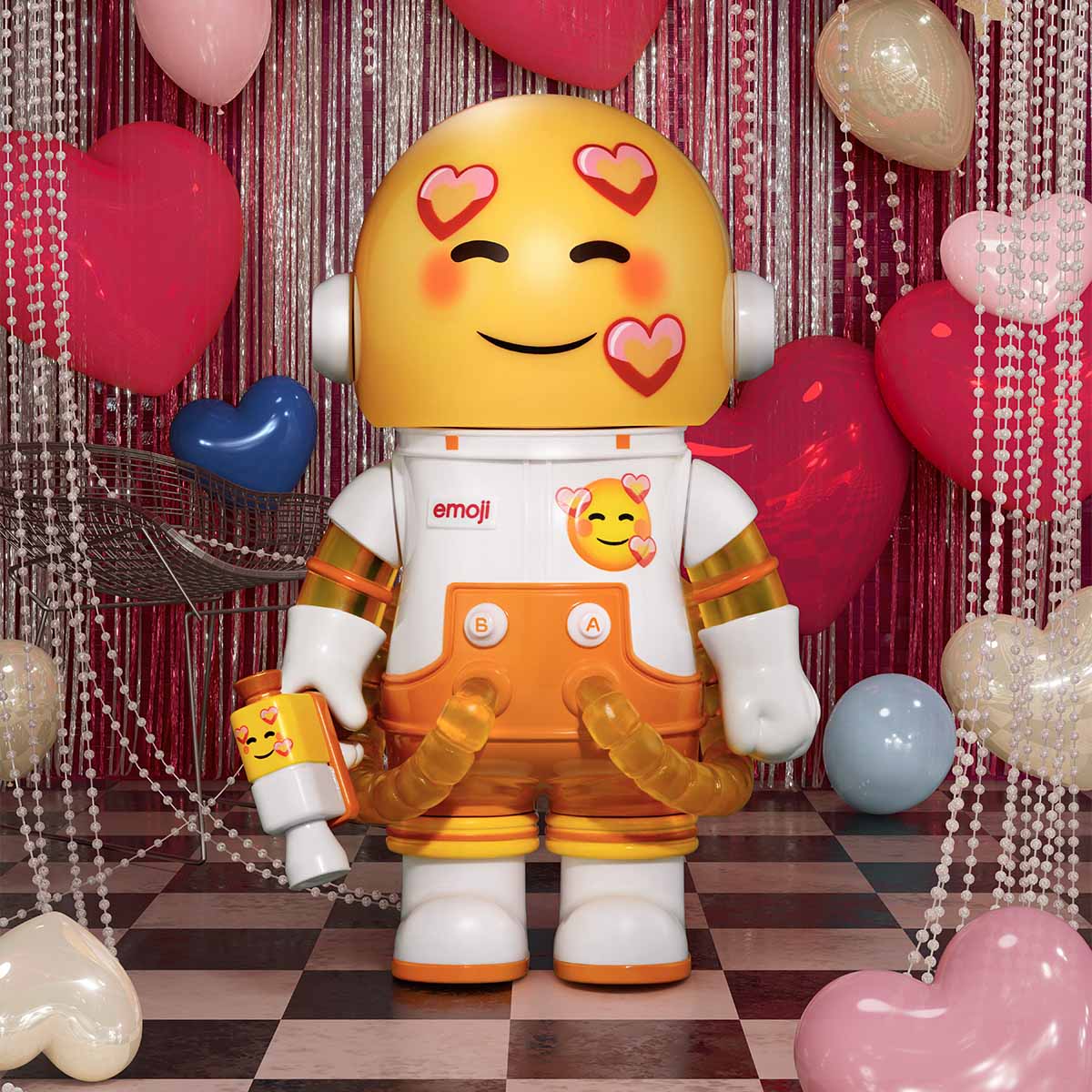 Buy Pop Mart Mega Space Molly Emoji Series (Sold Seperately Subject to Availability) | Yallatoys.com