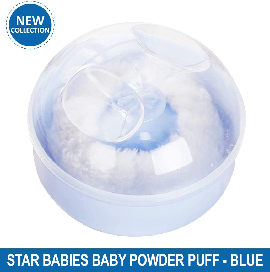 Star Babies Powder Puff Blue Star Babies Yallatoys