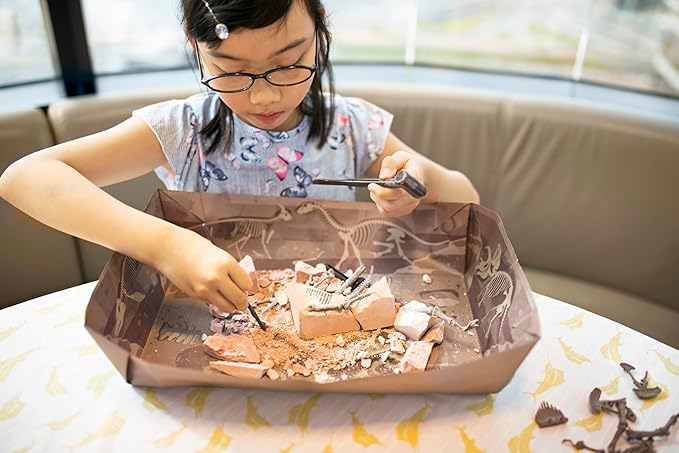prehistoric mammoth skeleton dig kit