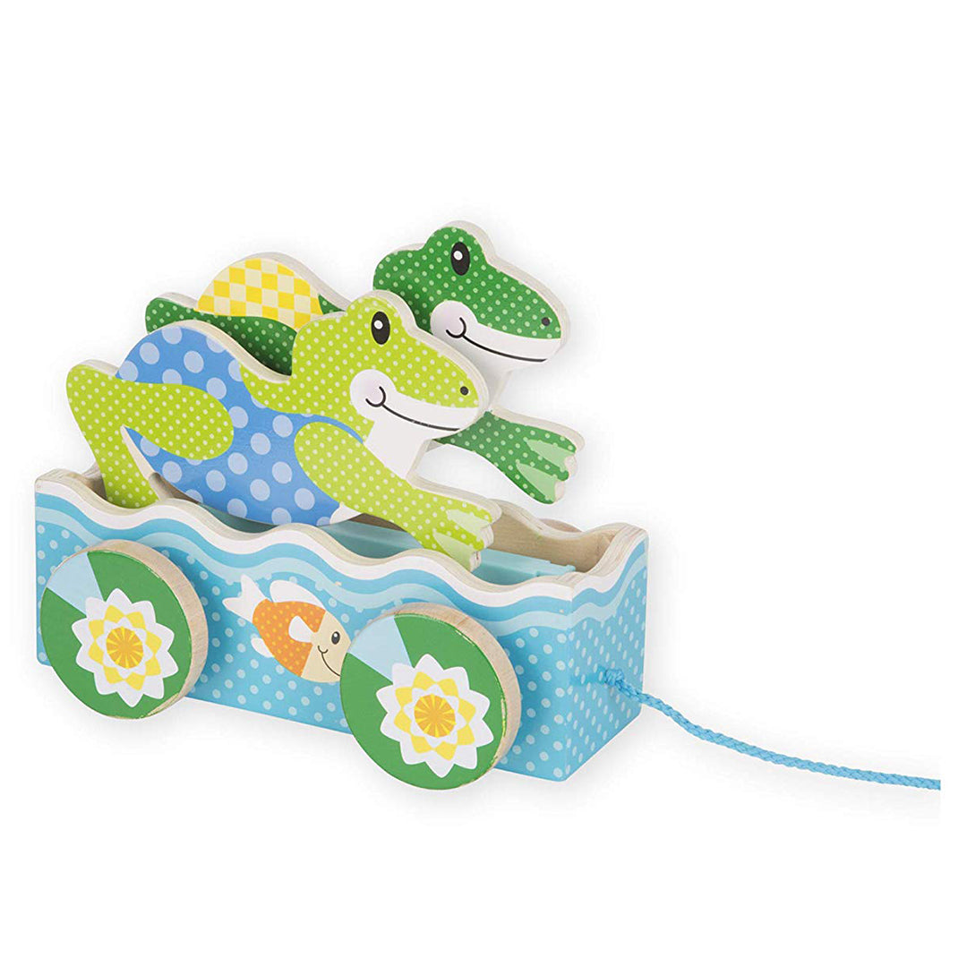 preschool frog learning toy