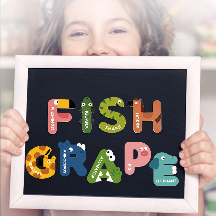 preschool magnetic alphabet learning toy
