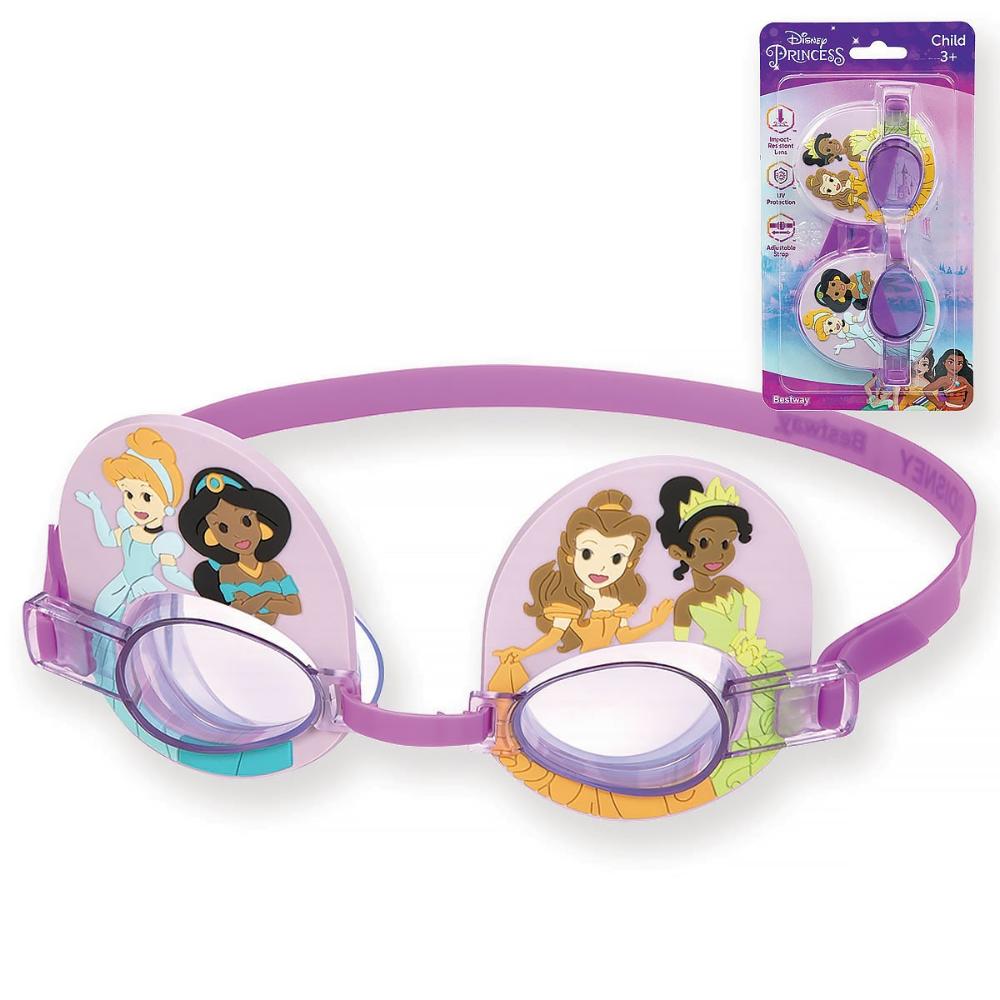 princess themed swim goggles