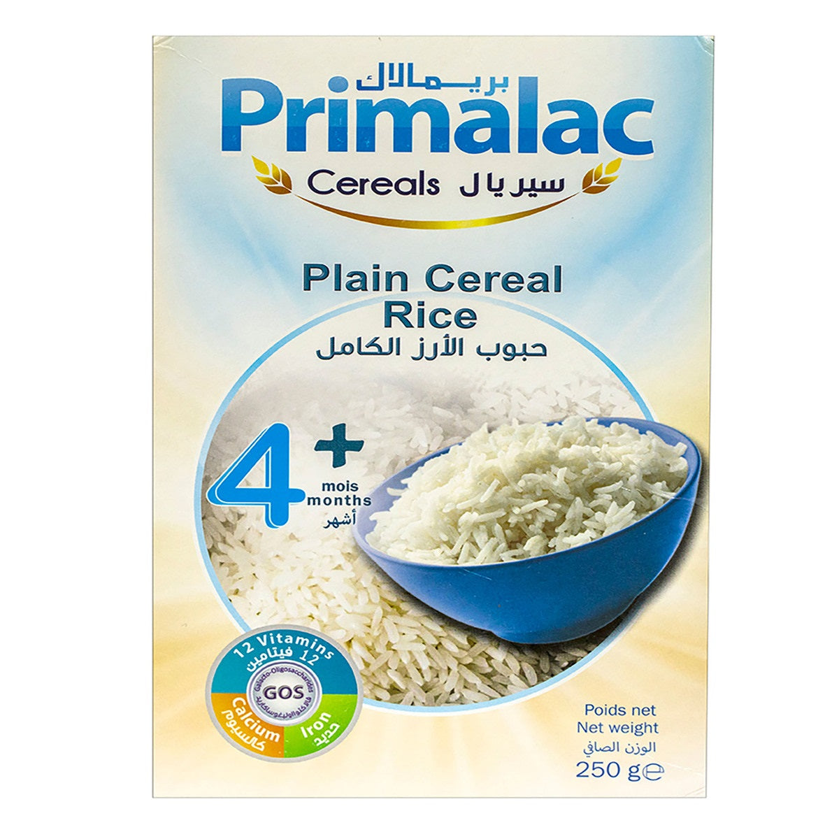 Primalac Plain Cereal Rice  250Gm Primalac Yallatoys