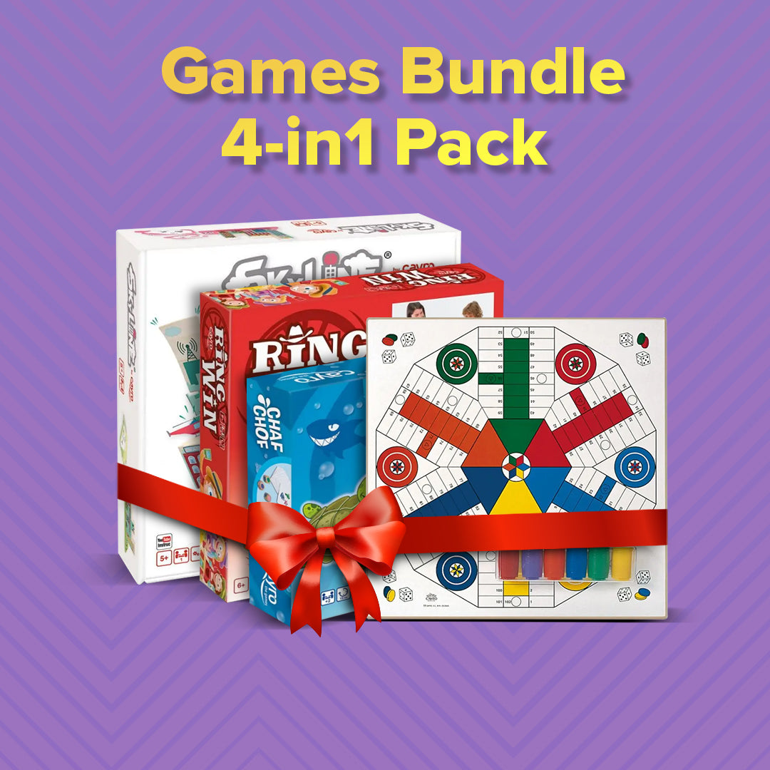 Buy Games Bundle 4 in 1 Pack | Yallatoys.com