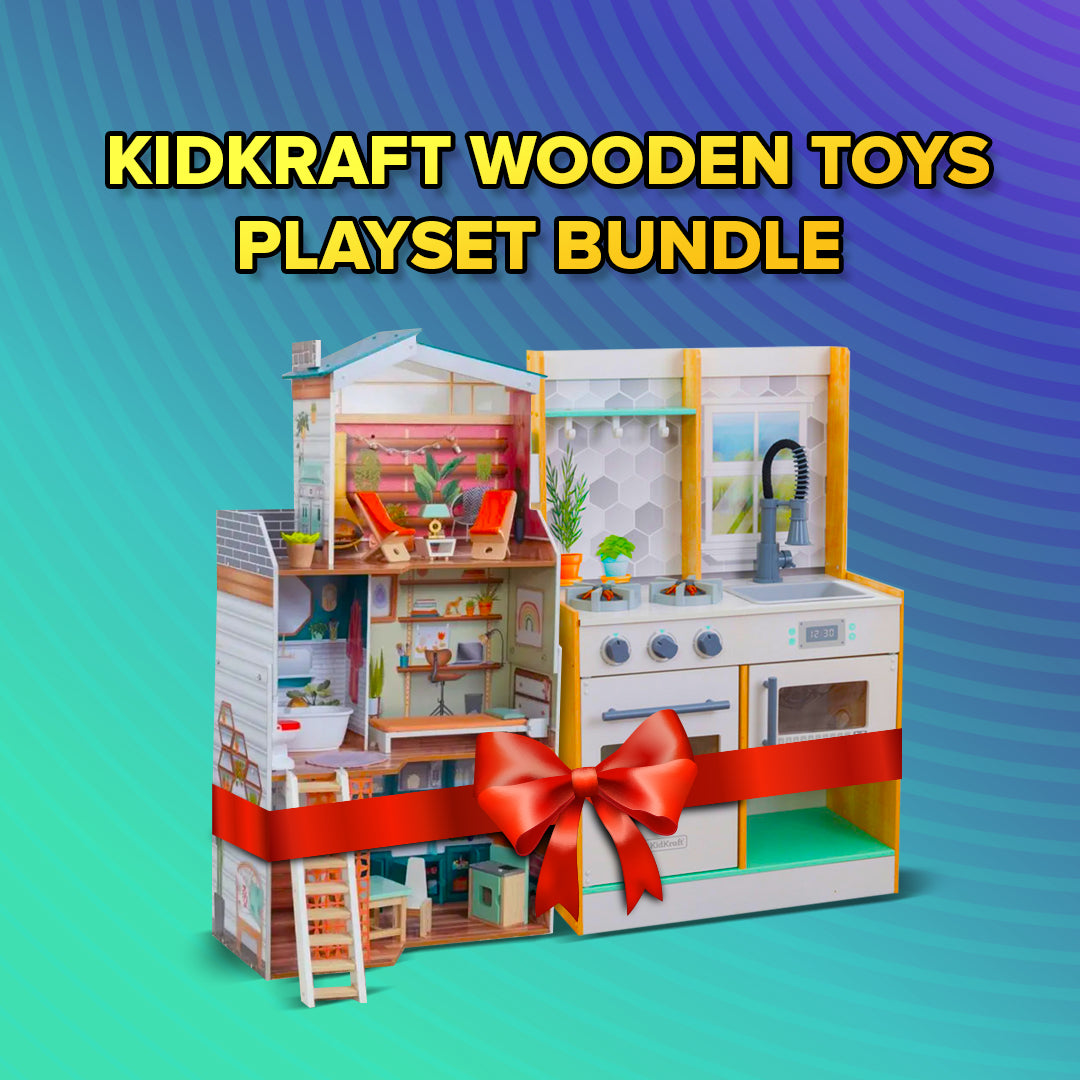 Buy Kidkraft Wooden Toys Playset Bundle | Yallatoys.com