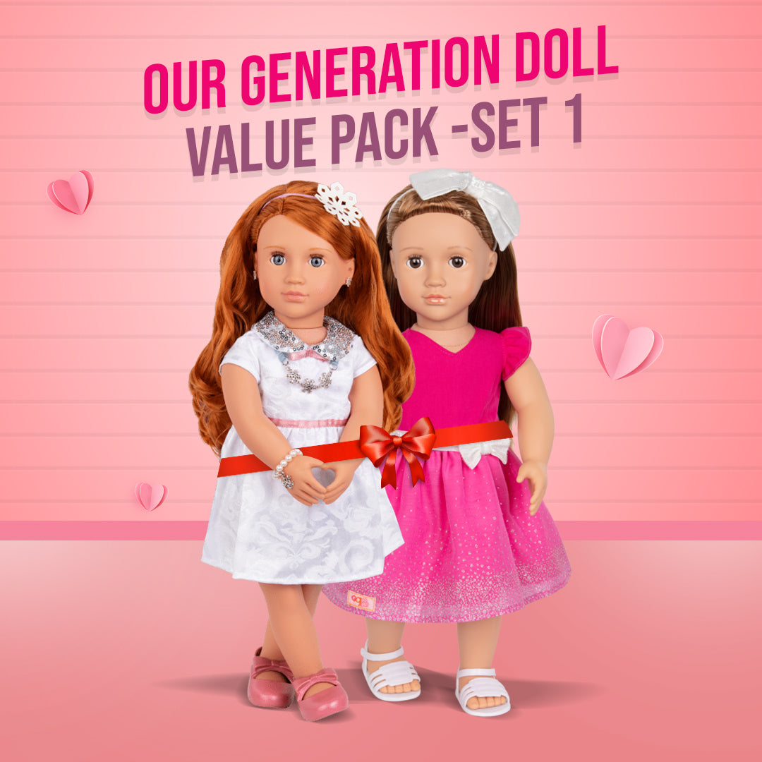 Buy Our Generation Doll Value Pack Set 1 | Yallatoys.com