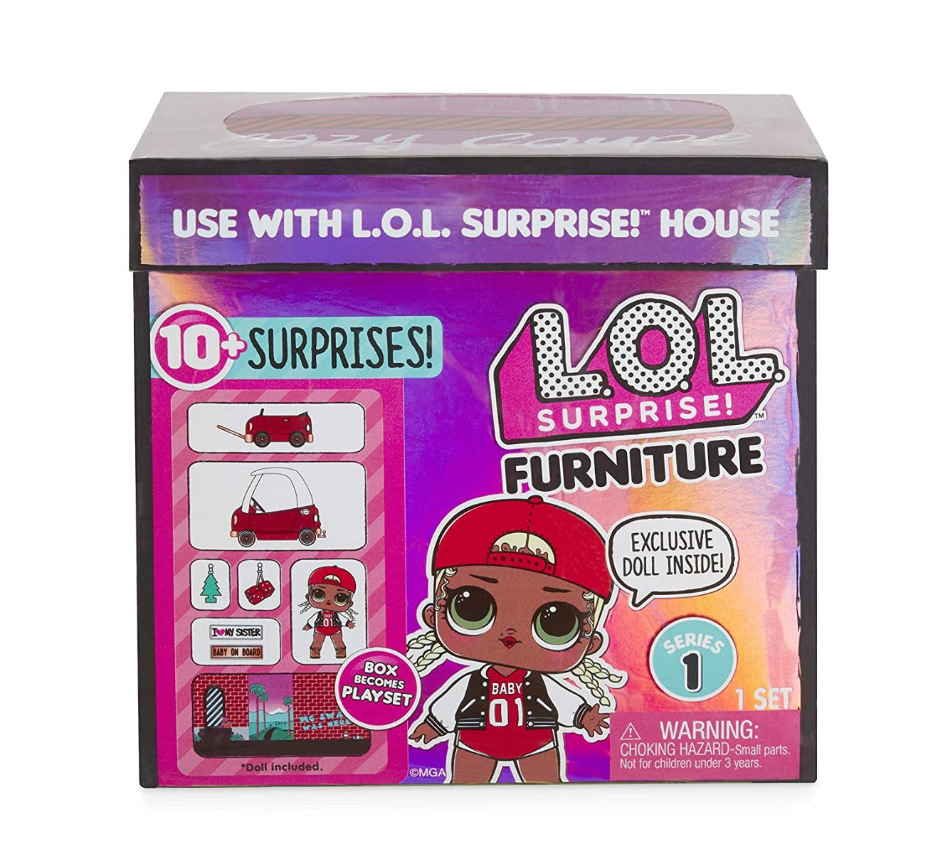 Buy LOL Boys Arcade + LOL Furniture Doll Combo Pack 1 | Yallatoys.com