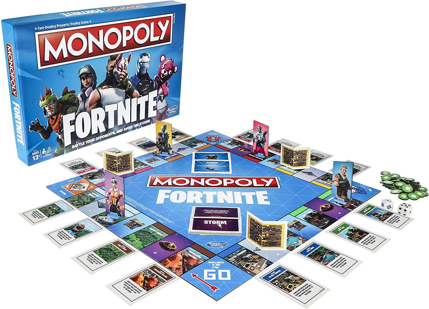 Buy Promo 2 in 1 Bundle Connect 4 Grid and Monopoly Fortnite | Yallatoys.com