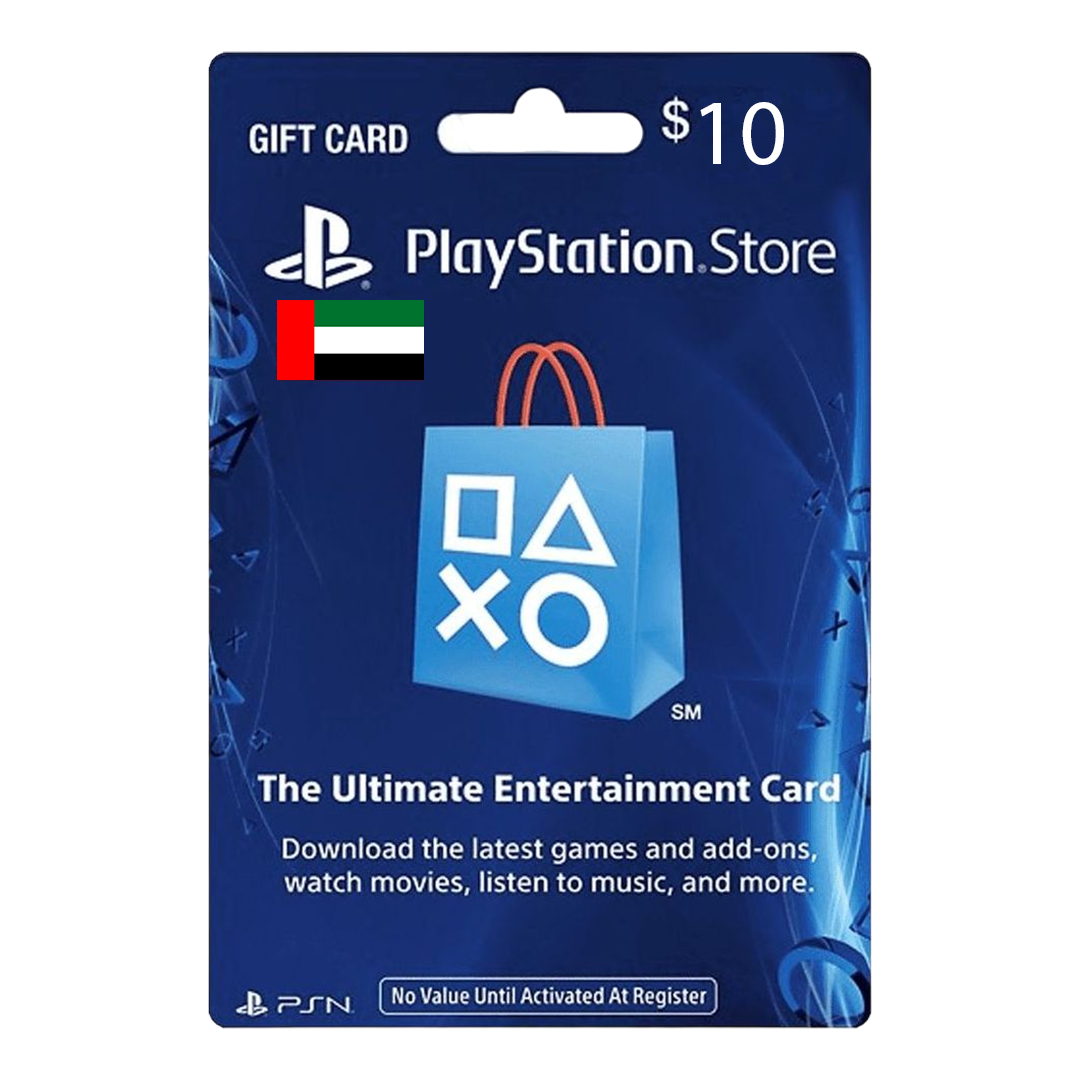 Buy PlayStation Network Gift Card 10 USD - PSN UAE | Yallatoys.com