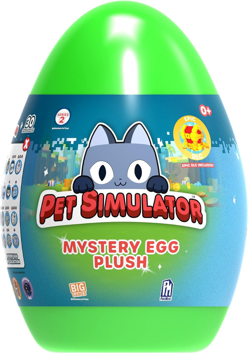 Buy Pet Simulator X Plush Mystery Egg S2 (Sold Separately Subjected To Availability) | Yallatoys.com