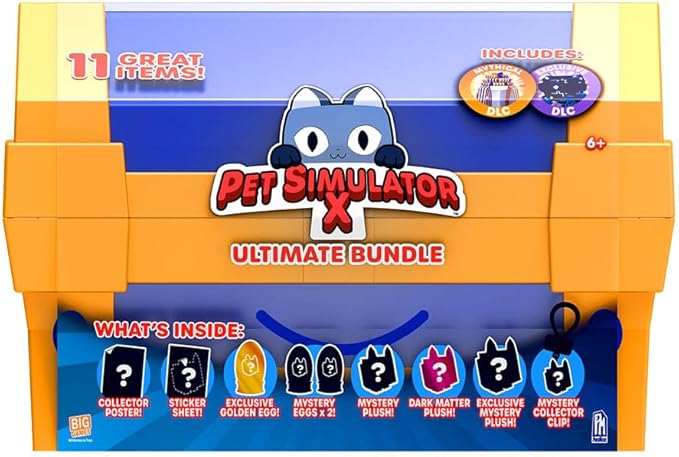 Buy Pet Simulator X Treasure Chest Ultimate Bundle 12 Inch Case | Yallatoys.com