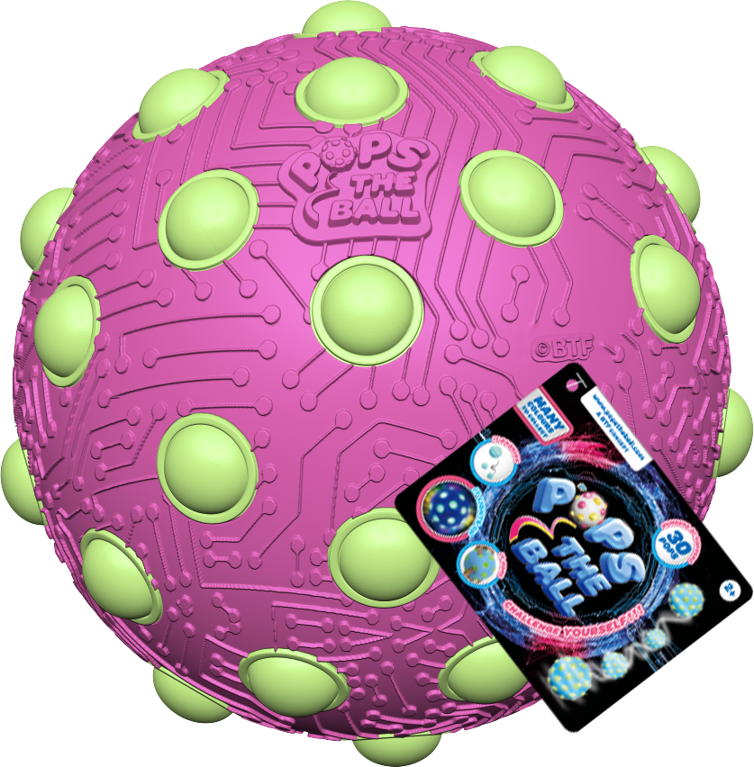 Buy Pops The Ball Colorful Crackle Ball (Sold Separately Subject to Availability) | Yallatoys.com