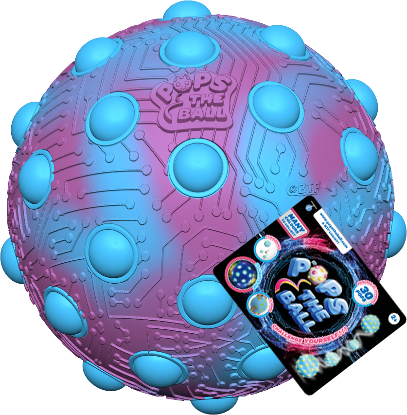 Buy Pops The Ball Colorful Crackle Ball (Sold Separately Subject to Availability) | Yallatoys.com