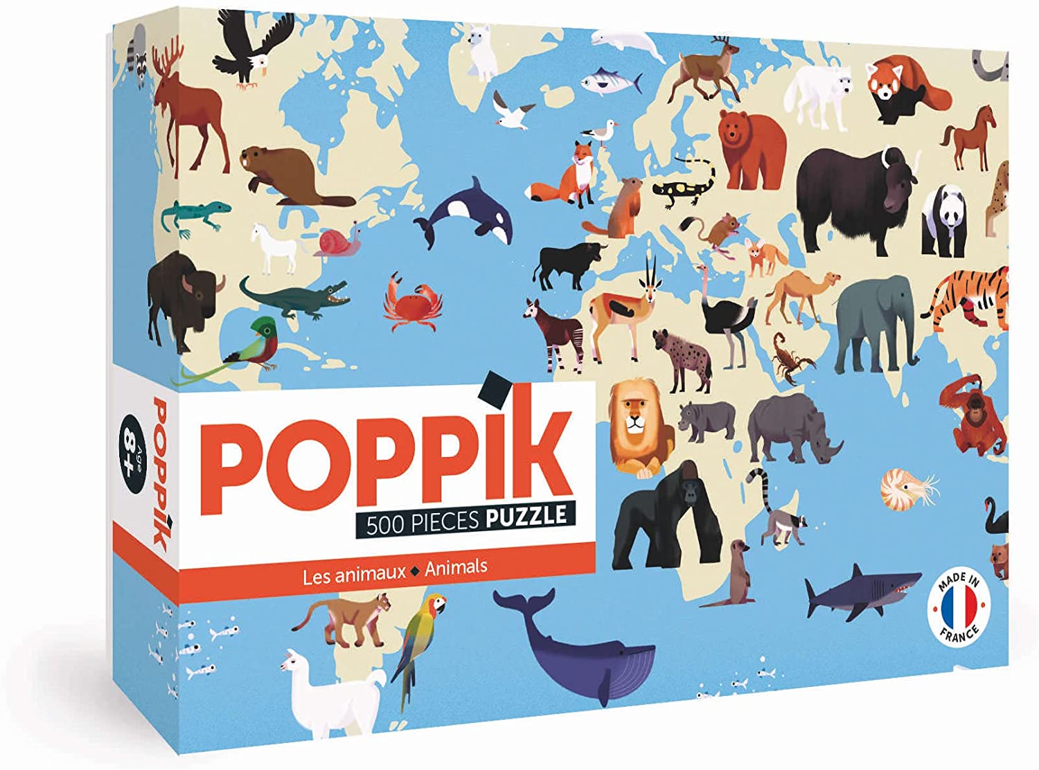 Buy Poppik Jigsaw Puzzle Animals 500 Pieces | Yallatoys.com