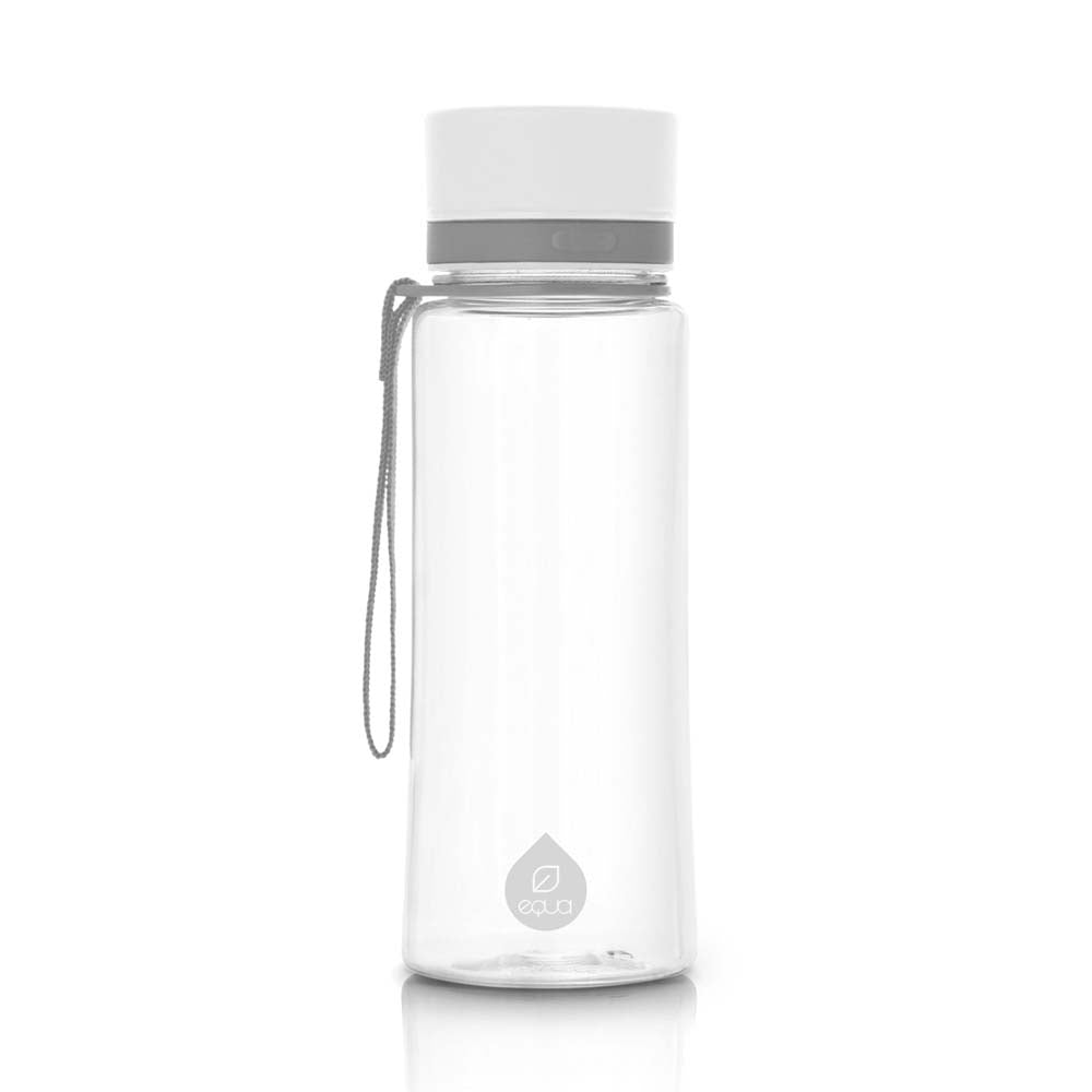Buy Equa BPA Free Plain White 600ml Water Bottle | Yallatoys.com