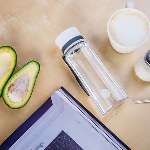 Buy Equa BPA Free Plain White 600ml Water Bottle | Yallatoys.com