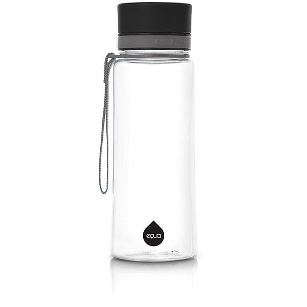 Buy Equa BPA Free Plain Black 600ml Water Bottle | Yallatoys.com