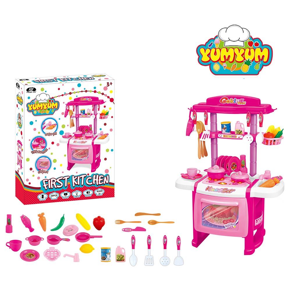 Buy Power Joy Yum Yum Battery Operated Kitchen Set | Yallatoys.com