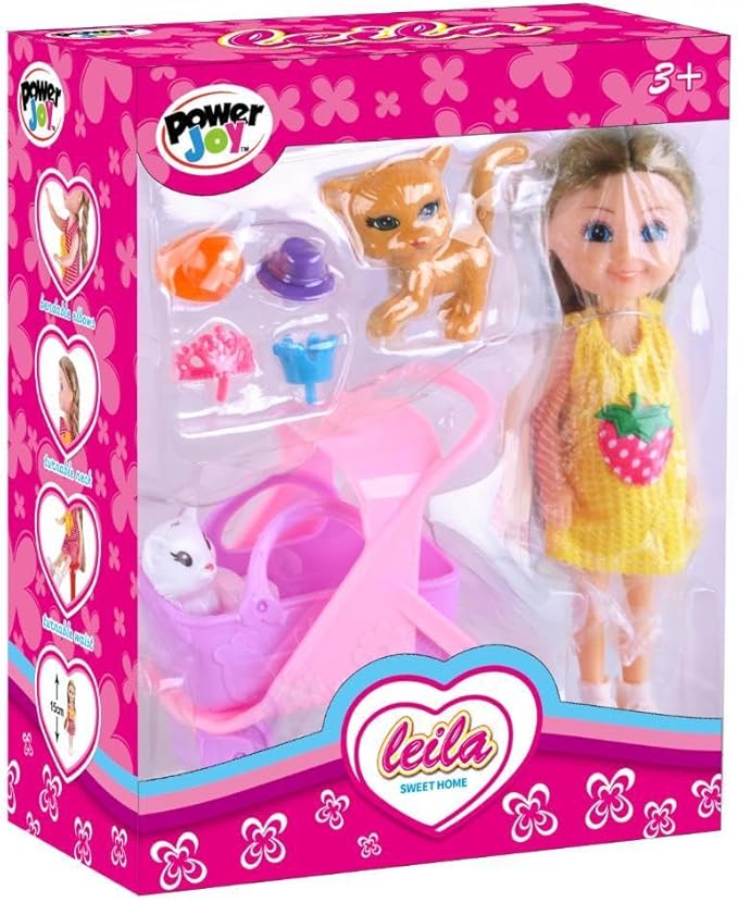 Buy Power Joy Leila Sweet Home 15cm Assorted (Sold Separately Subjected to Availability) | Yallatoys.com