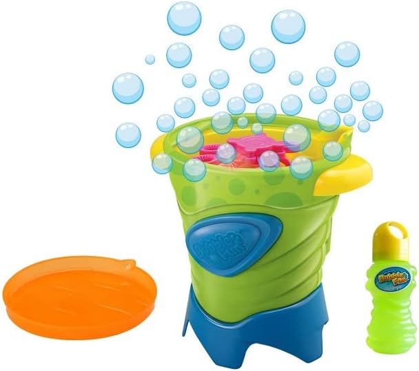 Buy Power Joy Bubble Fun Fountain Lights Up With 118ml Bubble Solution | Yallatoys.com