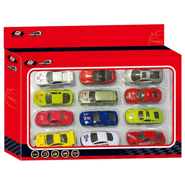 Buy Power Joy 12 In 1 Vroom Vroom Diecast Promo Pack | Yallatoys.com