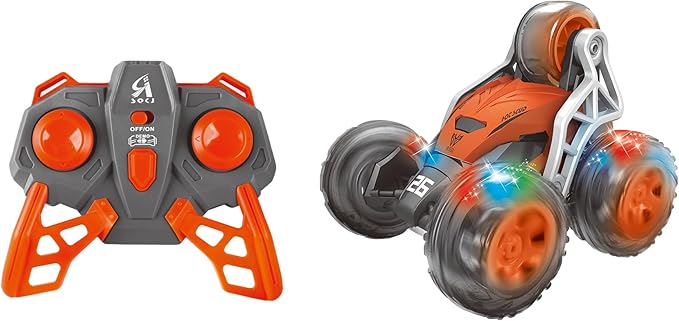 Buy Power Joy Demoz RC Flip Rollerz 2.4G with Lights (Sold Separately Subjected to Availability) | Yallatoys.com
