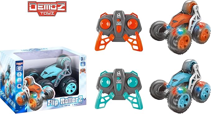 Buy Power Joy Demoz RC Flip Rollerz 2.4G with Lights (Sold Separately Subjected to Availability) | Yallatoys.com