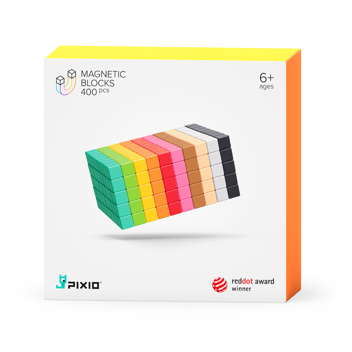 Buy Pixio 400 Magnetic Blocks | Yallatoys.com