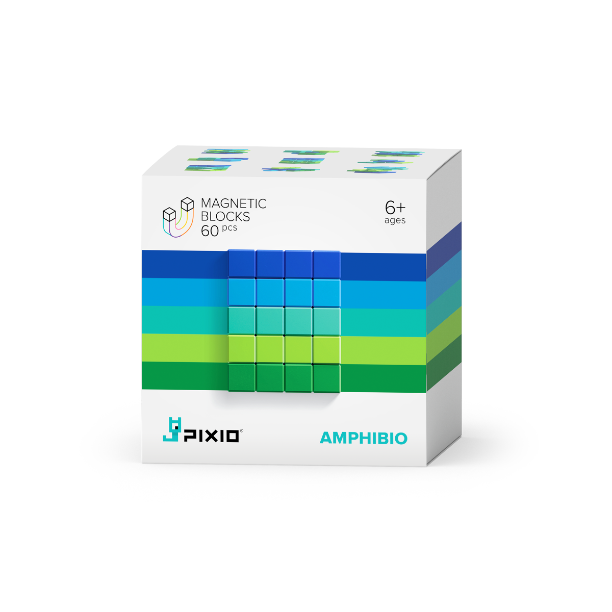 Buy Pixio Abstract Amphibio 60 Magnetic Blocks | Yallatoys.com