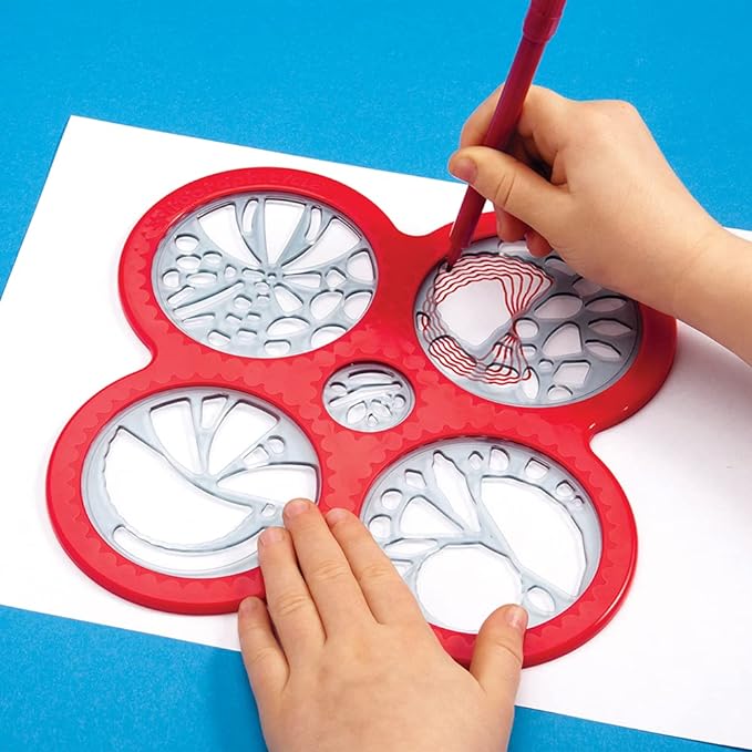 Buy Play Monster Spirograph Cyclex Set Art Kit Rotating Stencil Wheel | Yallatoys.com