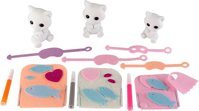 Buy Play Monster Fuzzikins Cozy Cats Art Set | Yallatoys.com