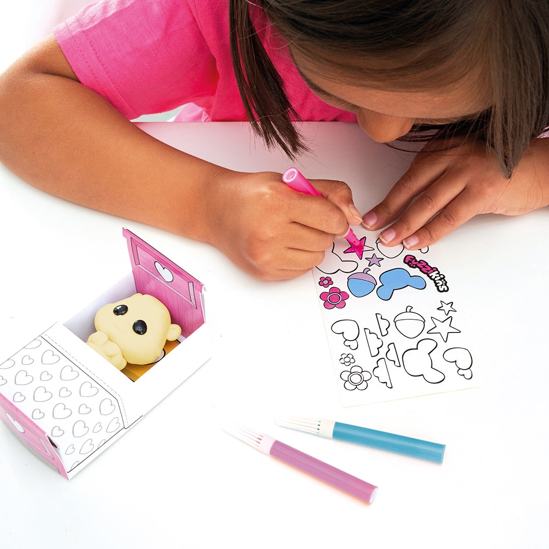 Buy Play Monster Fuzzikins Fuzzy Babies Hamster Coloring Craft | Yallatoys.com