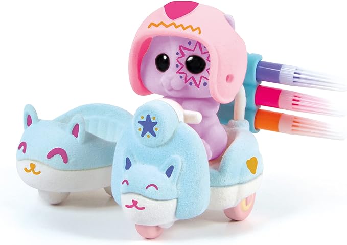 Buy Play Monster Fuzzikins Scooter and Sidecar Playset | Yallatoys.com