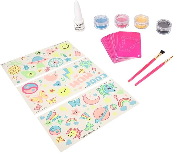 Buy Play Monster Glow in The Dark Glitter Tattoos Kit | Yallatoys.com