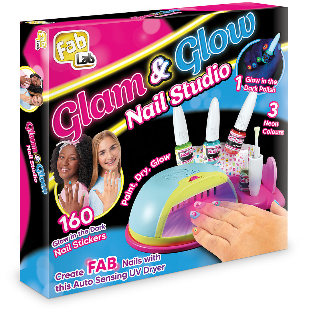 Buy Play Monster Fab Lab Glam and Glow Nail Studio | Yallatoys.com