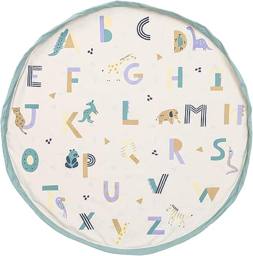 Play&go Prints Playmat and Storage Bag Animal Alphabet Play&go Yallatoys