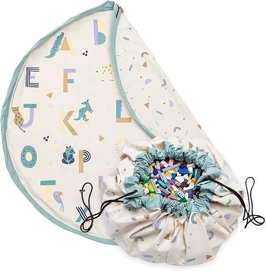 Play&go Prints Playmat and Storage Bag Animal Alphabet Play&go Yallatoys