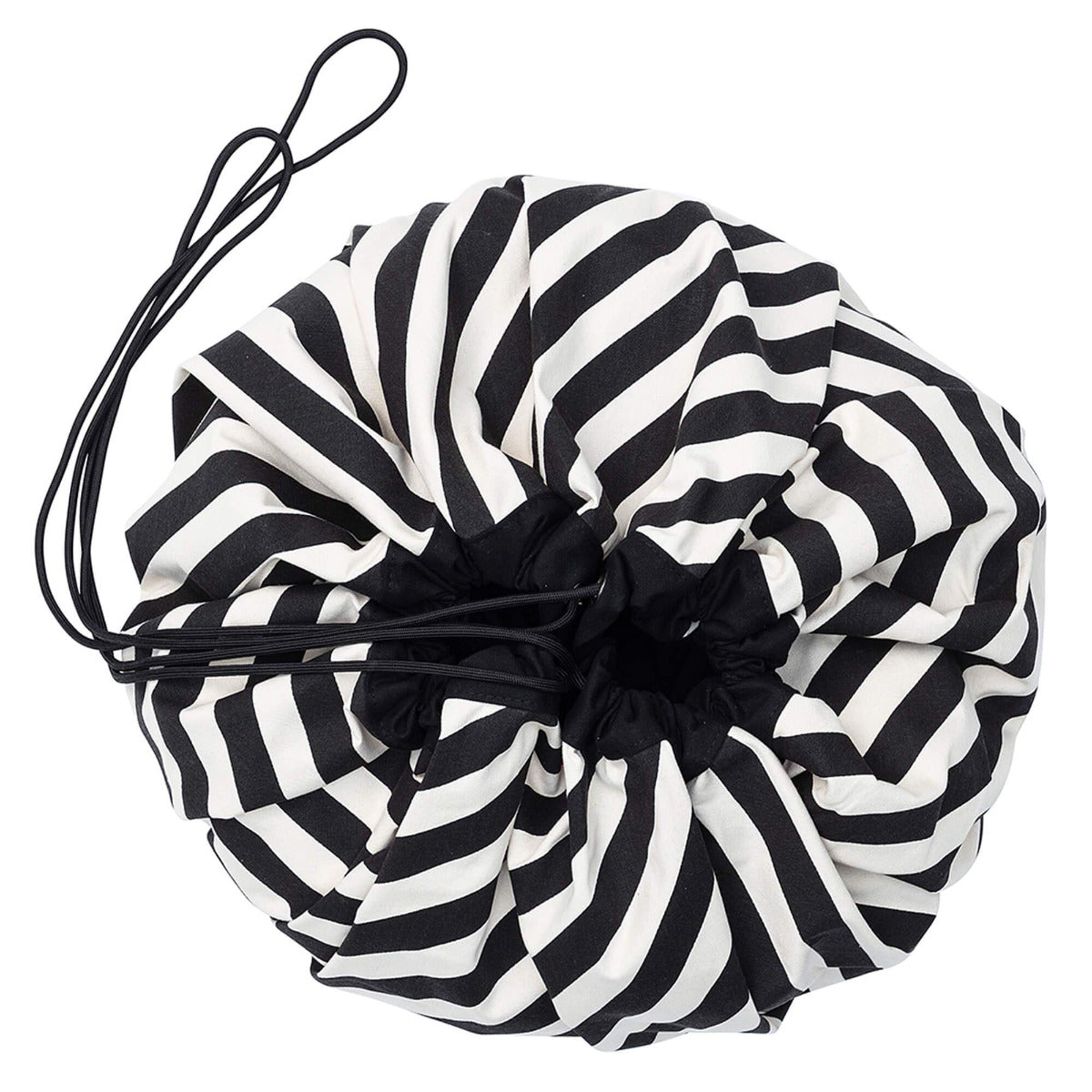 Play&go Prints Playmat and Storage Bag Strips Black Play&go Yallatoys