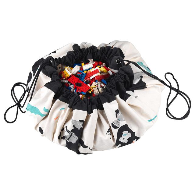 Play&go Prints Playmat and Storage Bag World Map Play&go Yallatoys