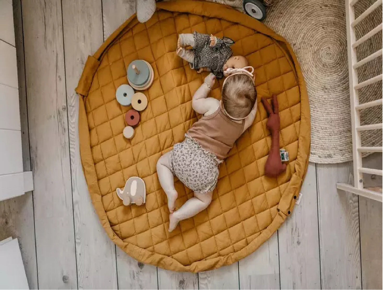 Play&go Baby Playmat 3 In 1 Mustard Play&go Yallatoys