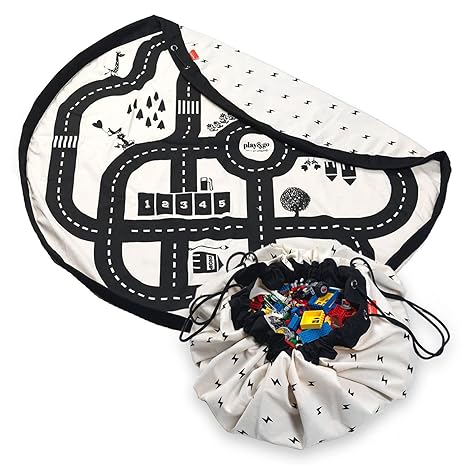 Play&go Prints Playmat and Storage Bag Road Map Play&go Yallatoys