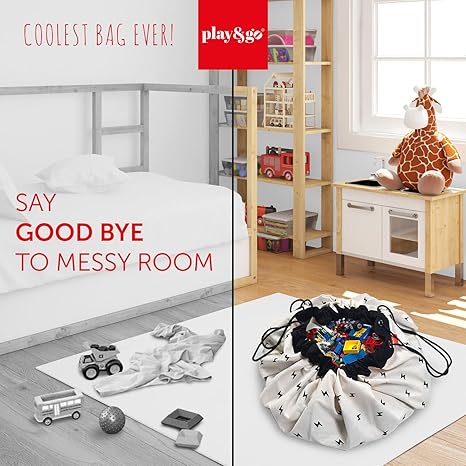 Play&go Prints Playmat and Storage Bag Road Map Play&go Yallatoys
