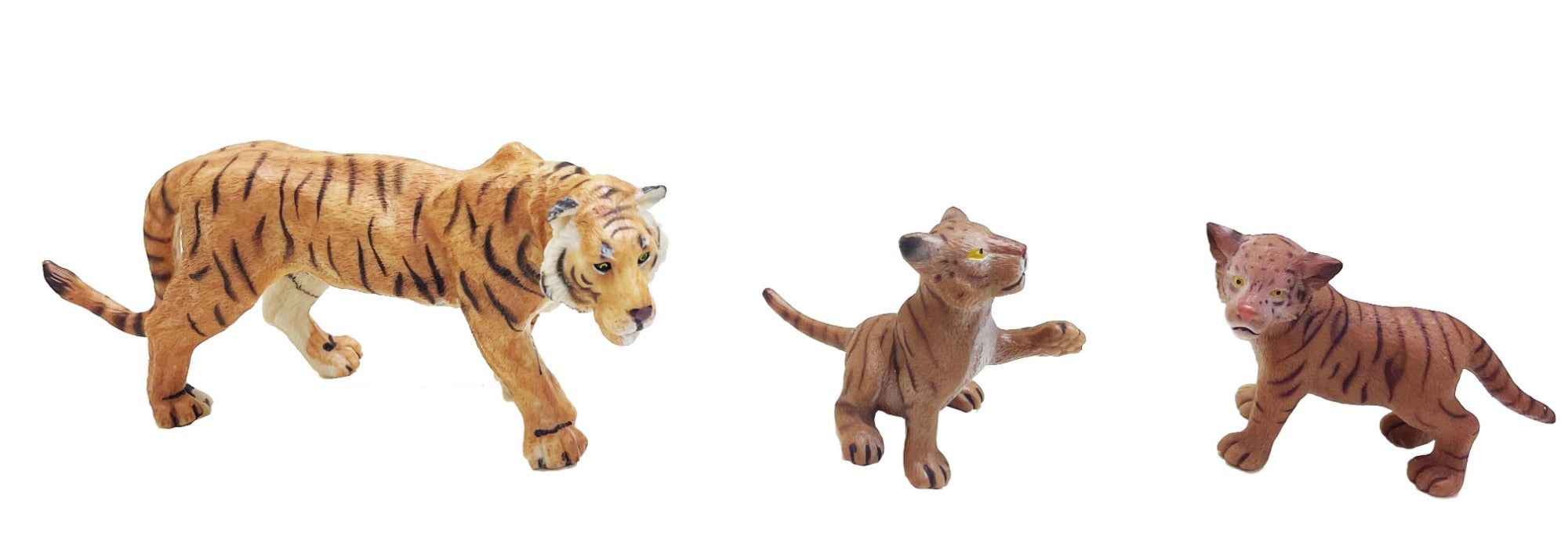 Buy Model Animal Series Figure Tiger 3pcs Set (Sold Separately Subject to Availability) | Yallatoys.com