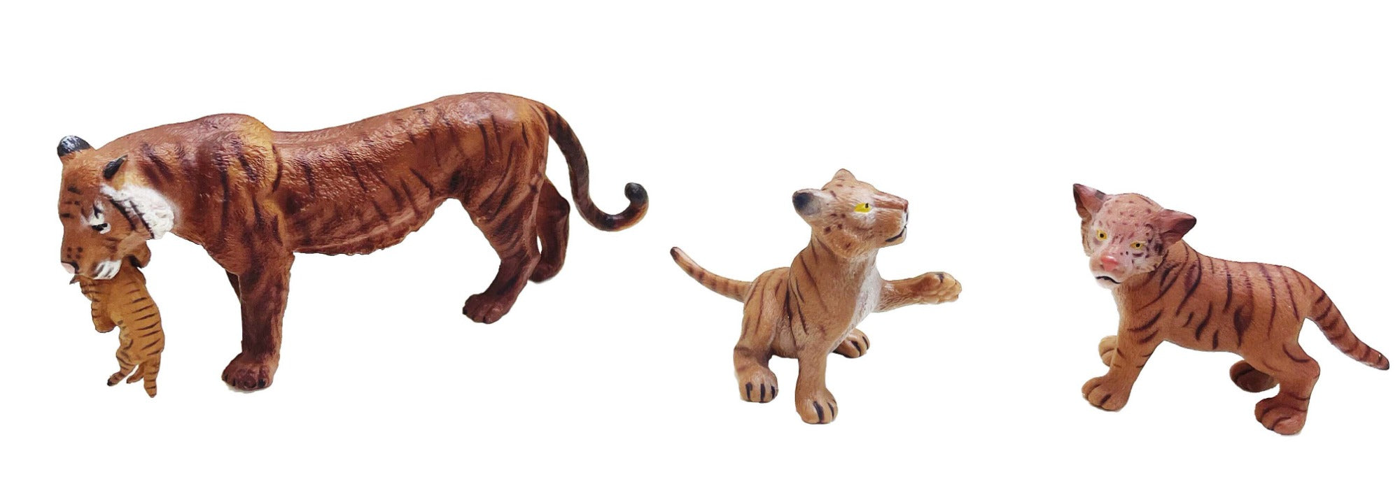Buy Model Animal Series Figure Tiger 3pcs Set (Sold Separately Subject to Availability) | Yallatoys.com