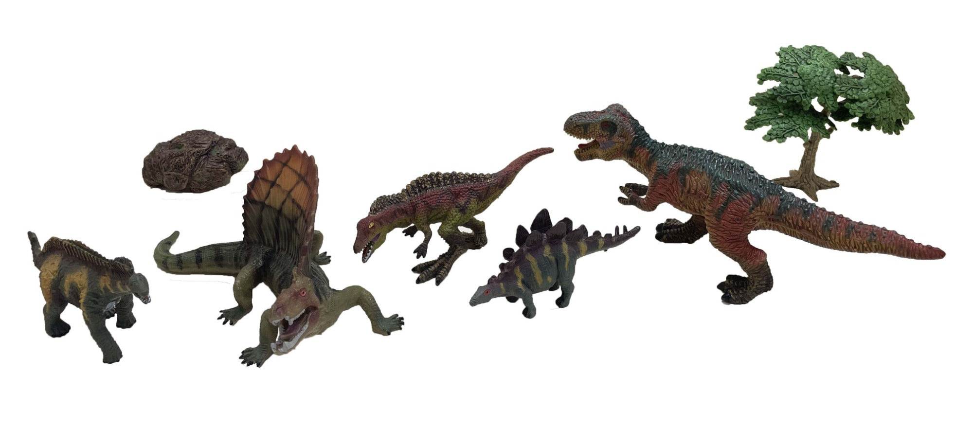 Buy Model Animal Series Figure Dinosaur 5pcs Set (Sold Separately Subject to Availability) | Yallatoys.com