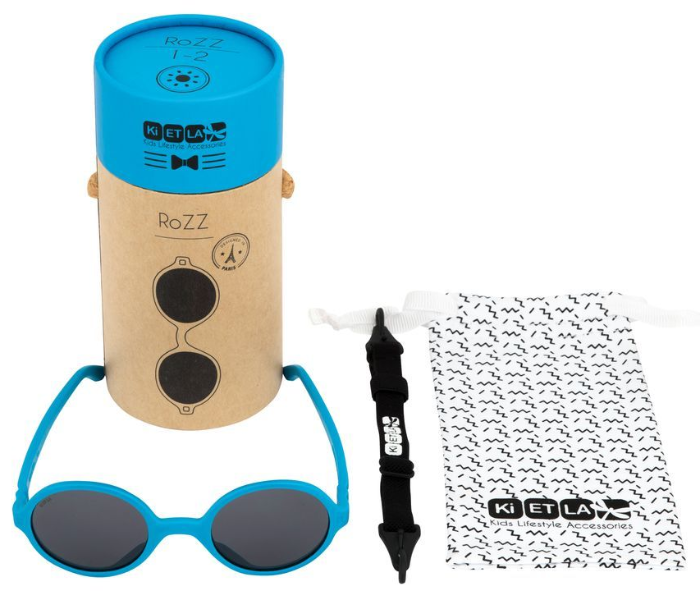 Buy Ki Et La Rozz Sunglasses Medium Blue 1-2 years | Yallatoys.com