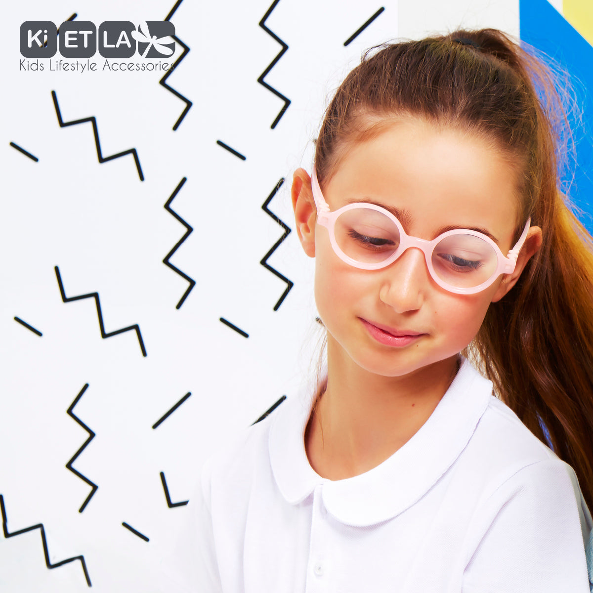 Buy Ki Et La Crazy Zag Round Screen Pink 6-9 years | Yallatoys.com