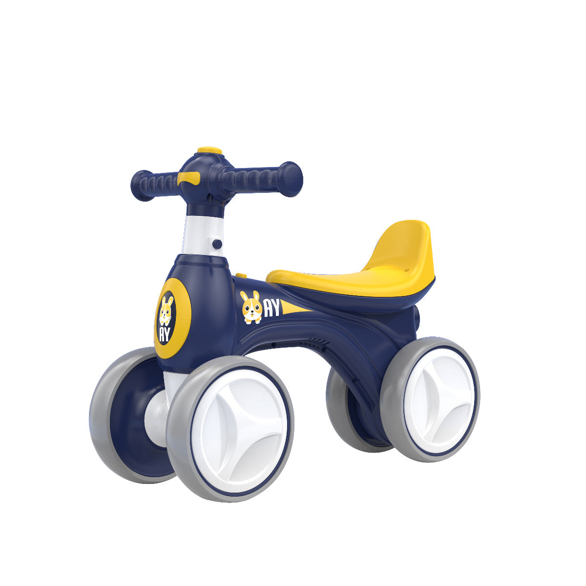 Buy Ride & Roll Scooter With Light And Music Blue | Yallatoys.com