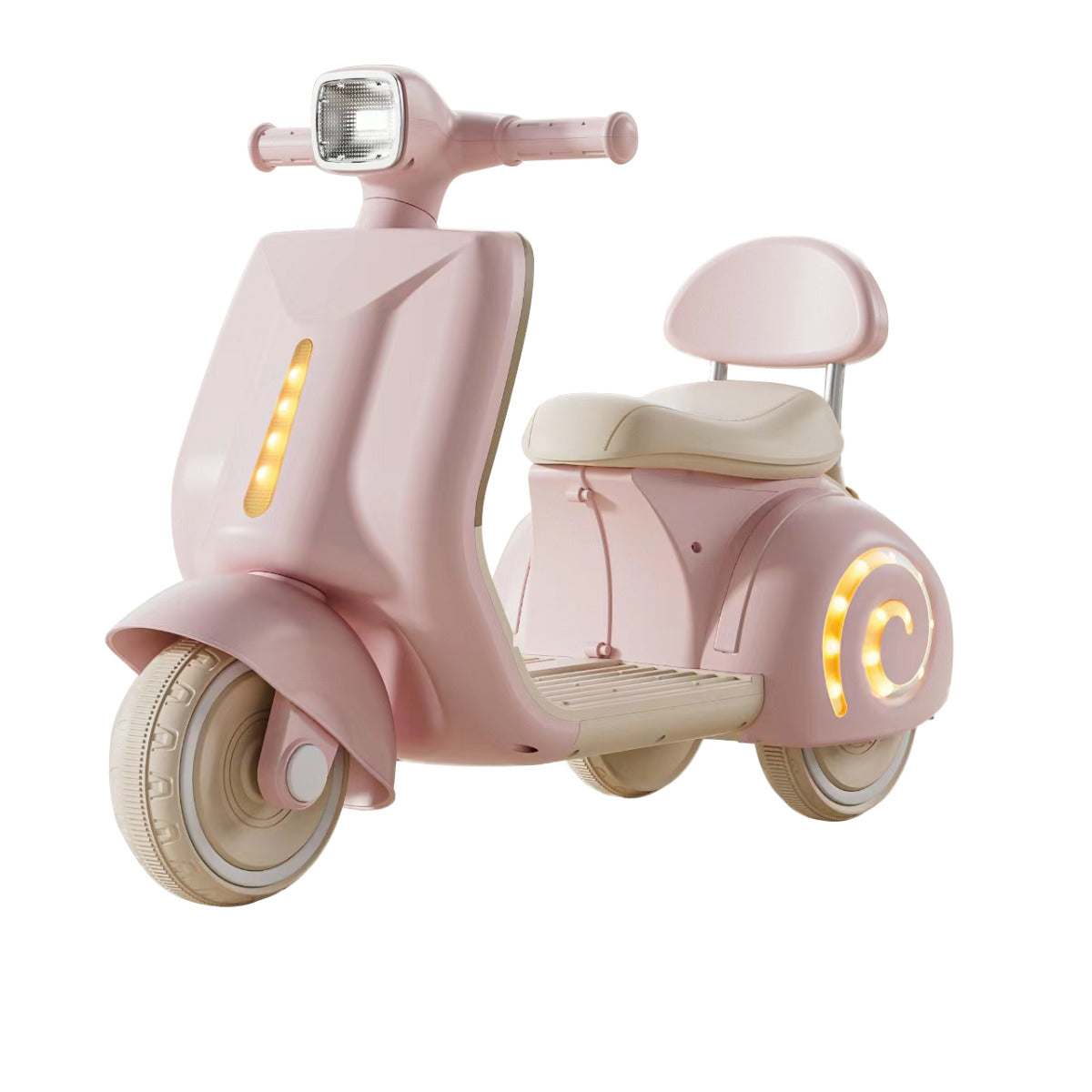 Buy Ride & Roll Kids Electric Motorbike With Music Pink | Yallatoys.com