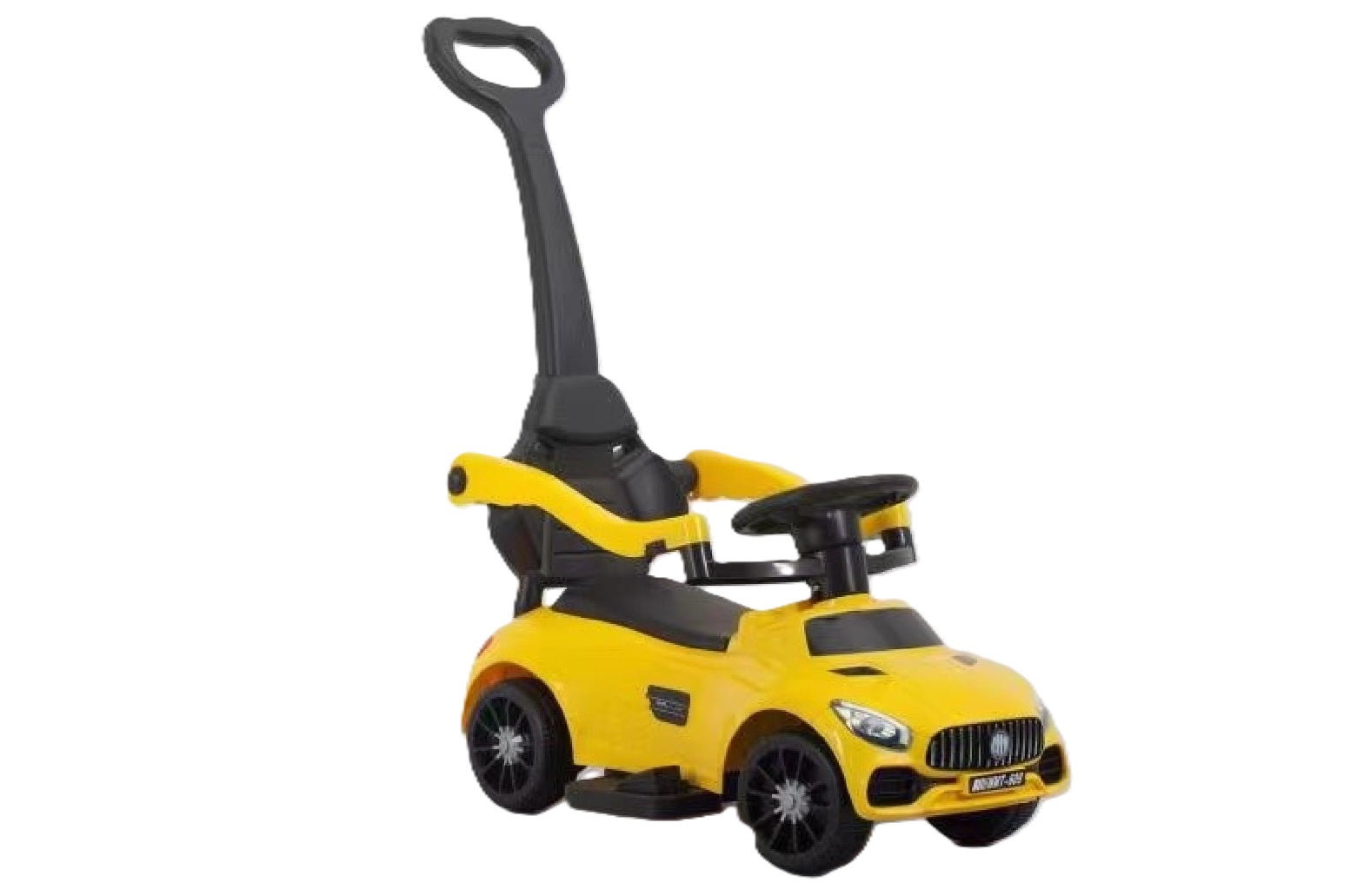 Buy Ride & Roll Pushing Car With Light And Music Yellow | Yallatoys.com